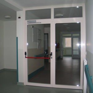 Алюминиевая дверь 1700×2000 мм. GFTD19204